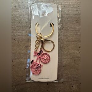 Sparkling Bicycle Keychain/Bag Charm